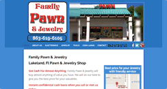 Desktop Screenshot of familypawnlakeland.com